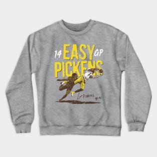 George Pickens Pittsburgh Easy Pickens Crewneck Sweatshirt